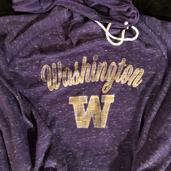 Stadium Athletics Purple Washington Hoodie - Picture 2 of 5
